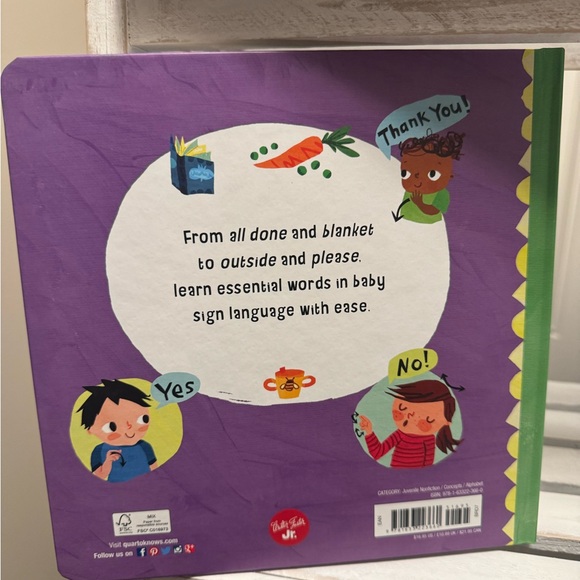 🆕 ABC Baby signs BIG hardback book - Picture 3 of 5